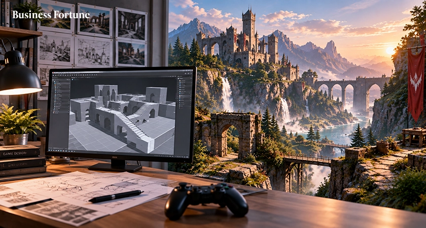 Business Fortune: AI Game World Generation reshaping.
